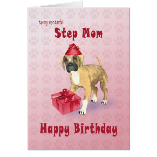 Birthday For Step Mom Cards | Zazzle