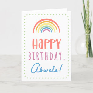Birthday Card for Abwelo
