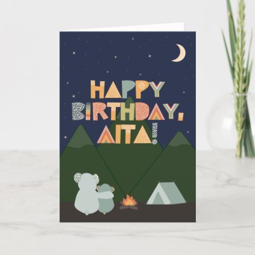 Birthday Card for Aita