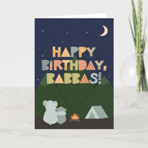 Birthday Card for Babbas