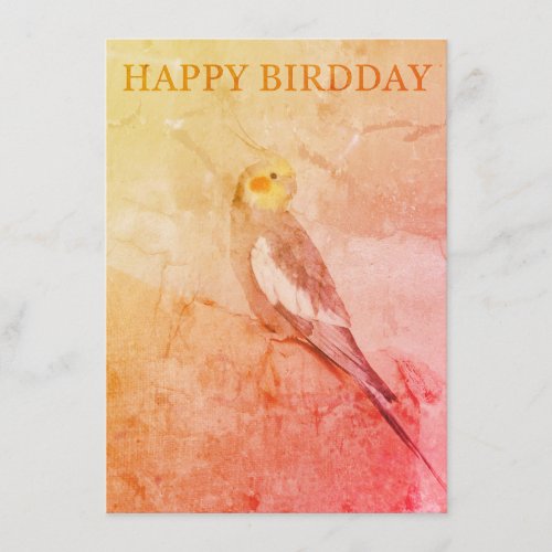 Birthday Card for Bird Lovers