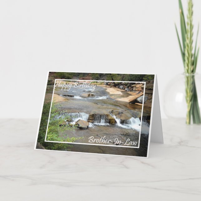 Birthday Card For Brother-In-Law (Front)