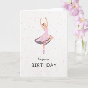 Birthday Card for Dancer