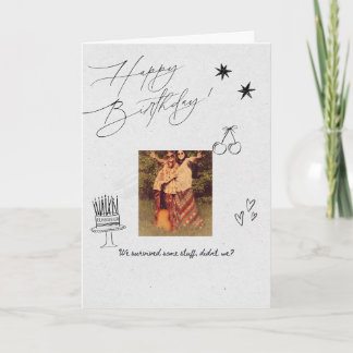 Birthday card for friend