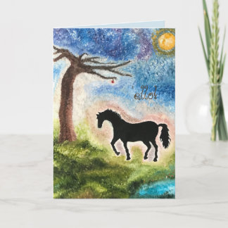 Birthday Card for Horse Lovers