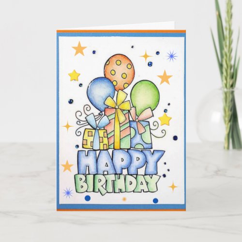 BIRTHDAY CARD FOR KID