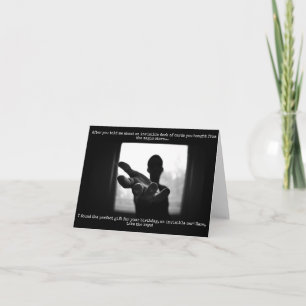 Birthday Card for Magicians - Funny Invisible Deck