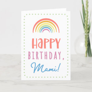 Birthday Card for Mami