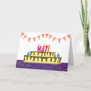Birthday Card for Mati