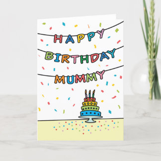Birthday Card for Mummy