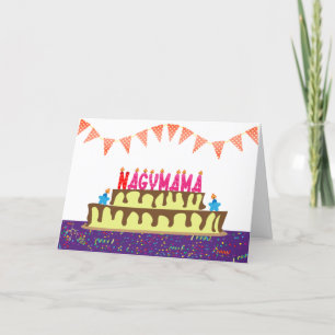 Birthday Card for Nagymama