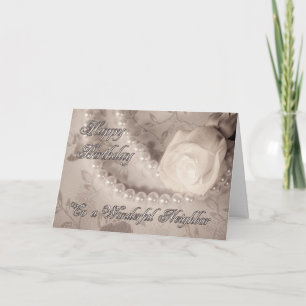 Birthday card for neighbor