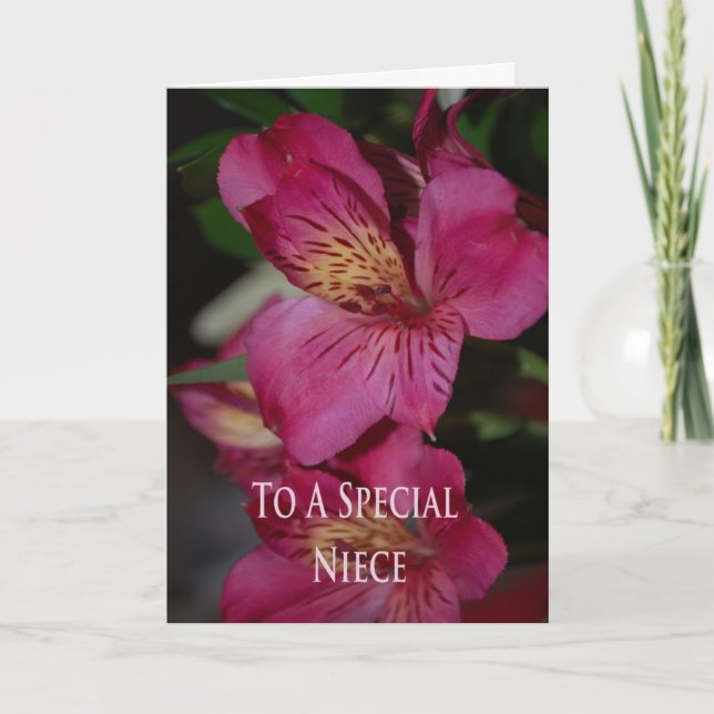 Birthday Card For Niece (Front)