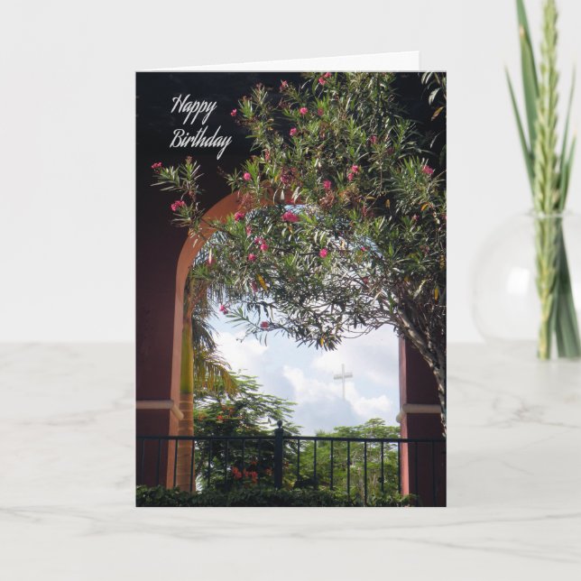 Birthday Card for Parish Priest (Front)