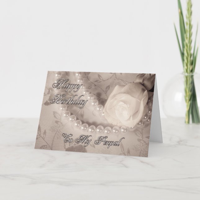 Birthday card for penpal (Front)