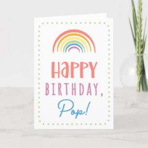 Birthday Card for Pop