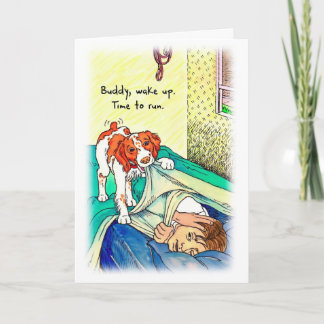 Birthday Card for Runner - Time to Run