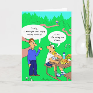 Birthday Card for Runner - Ultra Running
