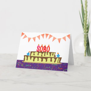 Birthday Card for Sobo