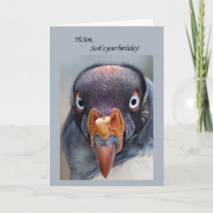 Birthday card for son