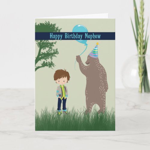 Birthday Card for Your Nephew