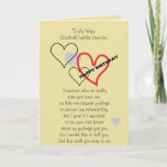 Birthday card for your wife and Lovones<br><div class="desc">A card for sending</div>