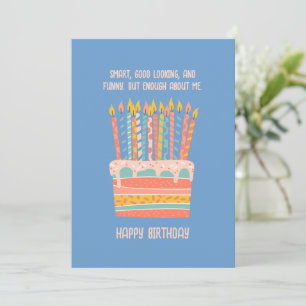 Birthday Card Funny birthday card For Grandpa, Dad