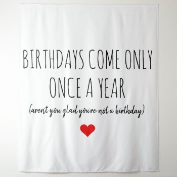 Birthday Card Funny Naughty Tapestry by MoeWampum at Zazzle