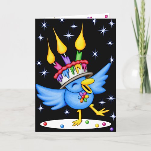 Birthday Card _ Happy Bird Day