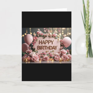 Birthday Card, Happy birthday card, Happy birthday Holiday Card
