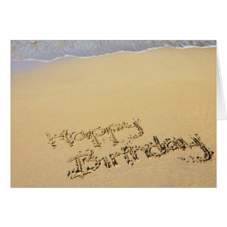 Happy Birthday Beach Greeting Cards | Zazzle