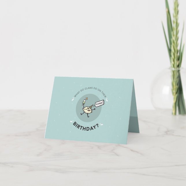 Birthday Card | Have a Shellabration (Front)