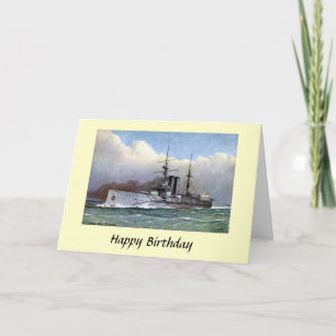 Birthday Card - HMS New Zealand