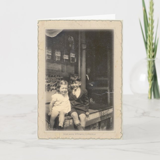 Birthday card  ~Hugo (Front)