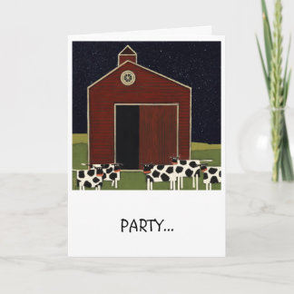 birthday card humorous silly cows