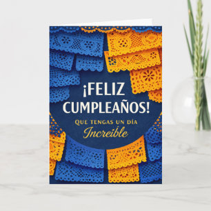 birthday card in spanish for men
