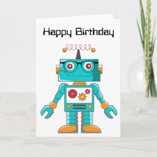 Birthday Card - Intelligent Robo