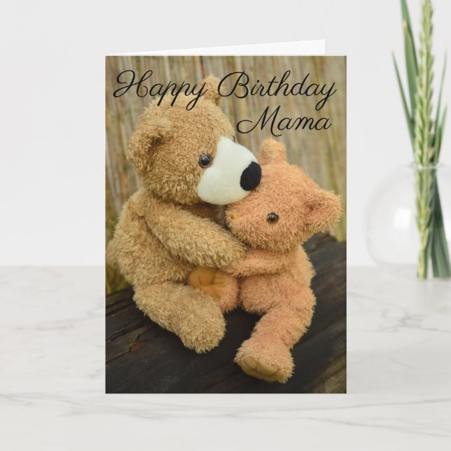 Birthday Card - Love you Mama (Front)