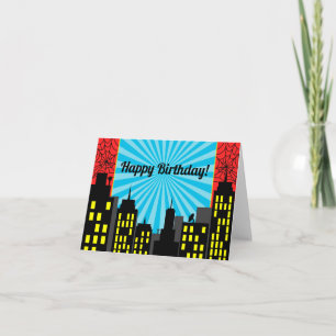 Birthday Card Marvel