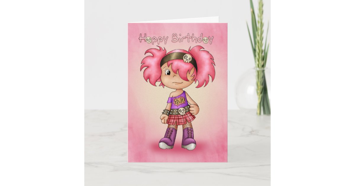 birthday card for teenage girl