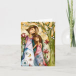 Birthday Card - Mother & Daughter<br><div class="desc">This card is blank inside so can be used for any occasion.</div>