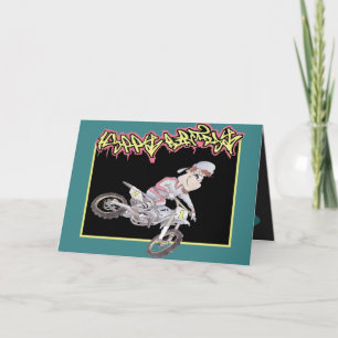 Birthday Card Motocross