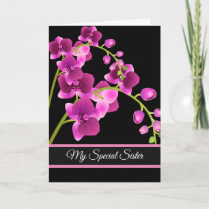 Birthday Card-My Special Sister Card