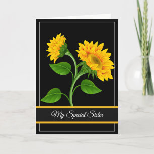 Birthday Card-My Special Sister Card