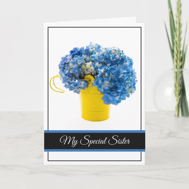 Birthday Card-My Special Sister Card (Front)