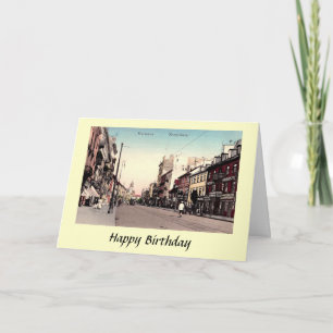 Birthday Card - Nowy Swiat, Warsaw, Poland