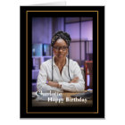 Birthday Card Photo Custom Big 36 x 48 Inches 