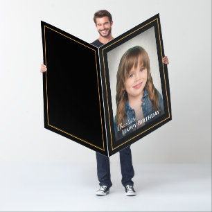 Birthday Card Photo Custom Big 36 x 48 Inches