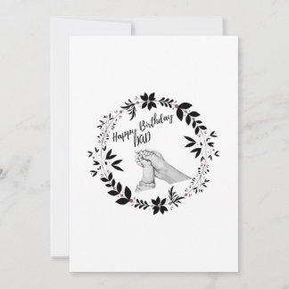 Birthday Card Photos Custom For Father/Dad