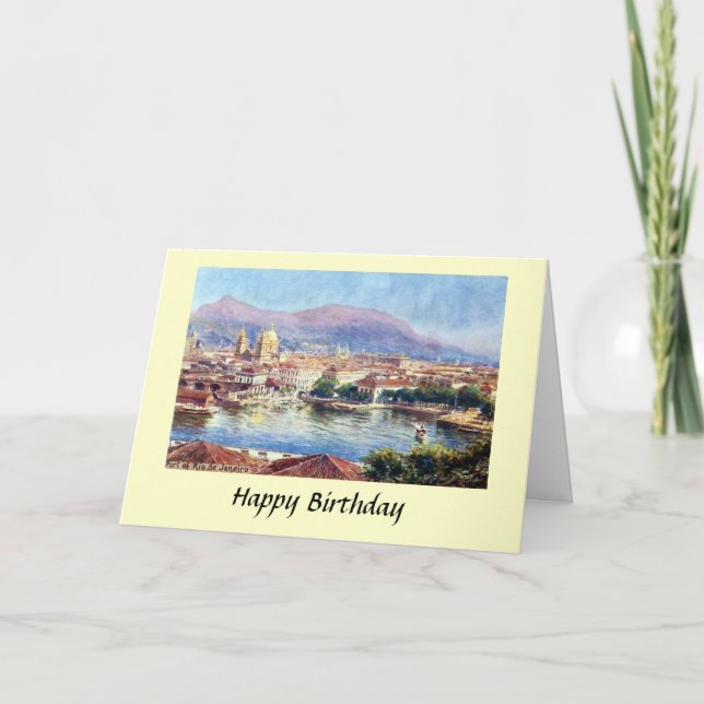 Birthday Card - Rio de Janeiro, Brazil (Front)